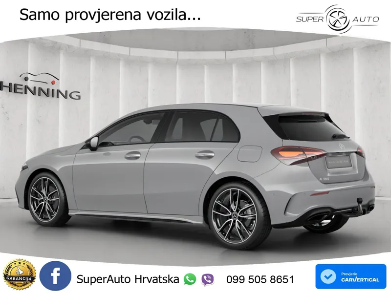 Mercedes-Benz A 180 7G-DCT AMG LED+GR SJED+ACC