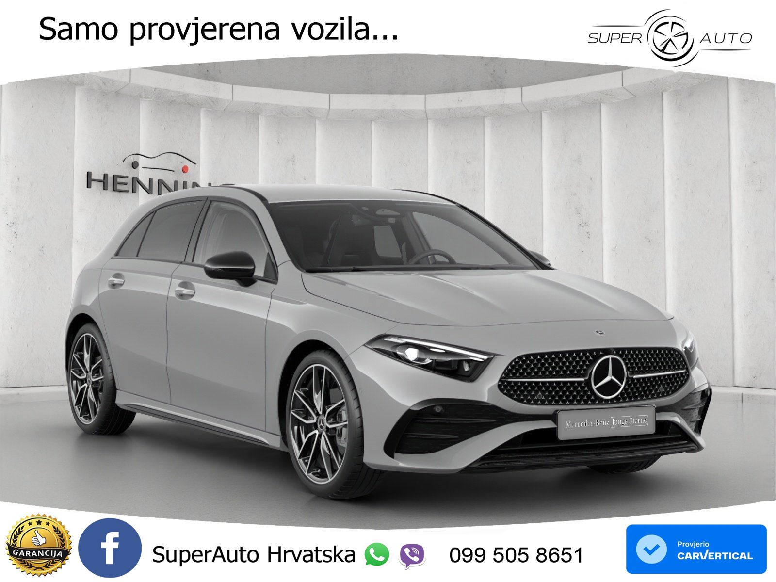 Mercedes-Benz A 180 7G-DCT AMG LED+GR SJED+ACC