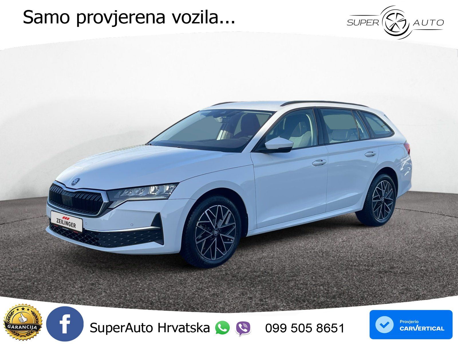 Škoda Octavia Combi 2.0 TDI (150 KS) DSG Selection LED+GR SJED+ACC