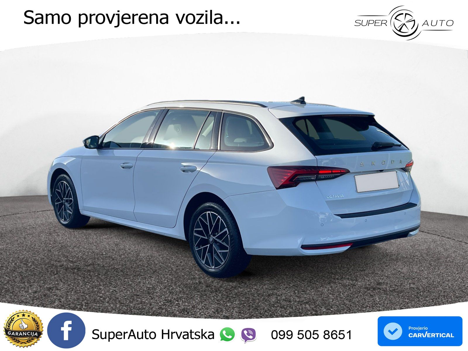 Škoda Octavia Combi 2.0 TDI (150 KS) DSG Selection LED+GR SJED+ACC