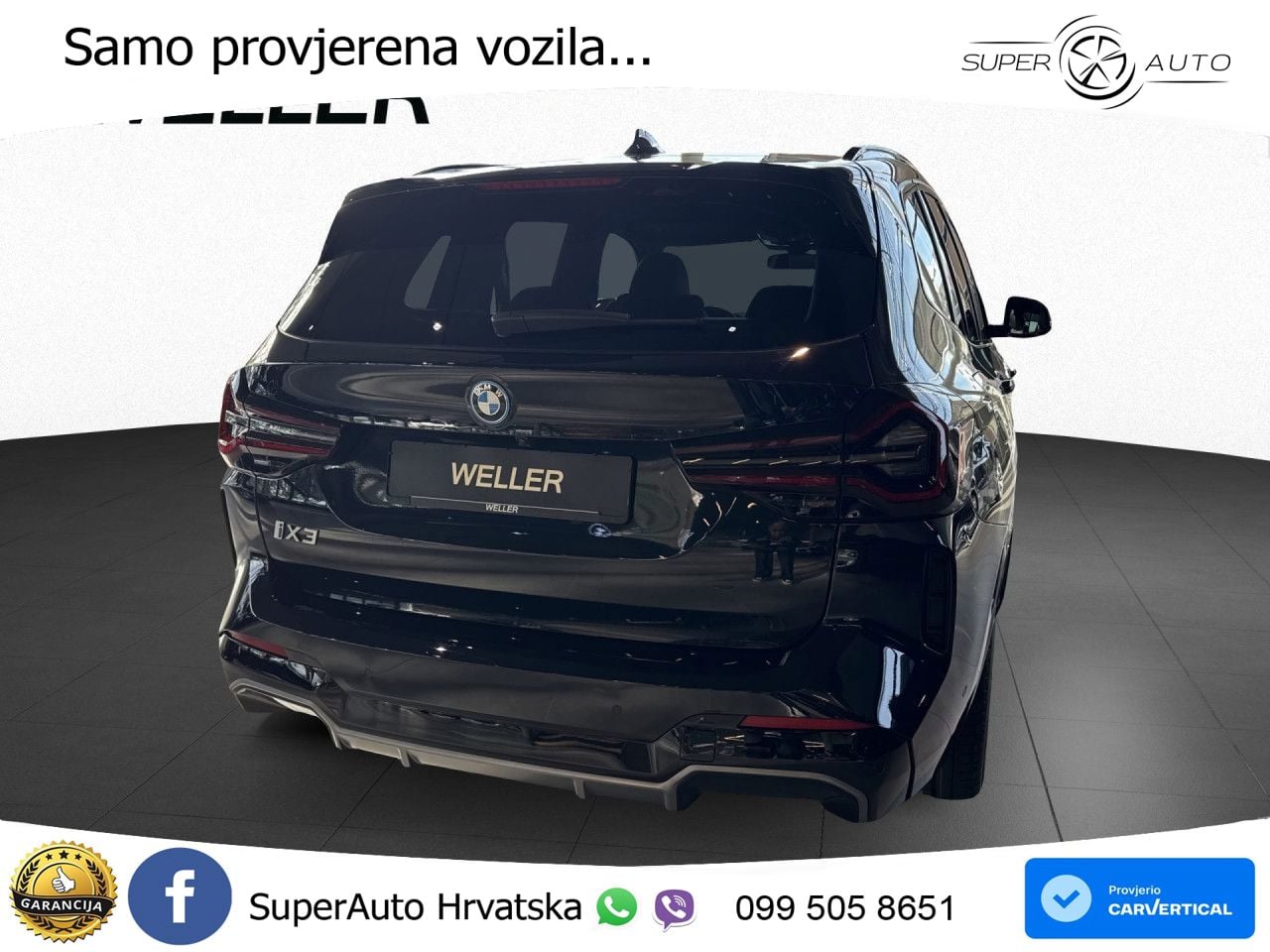 BMW iX3 80 kWh (286 KS) M Sport ACC+HEAD+GR SJED+360+PANO