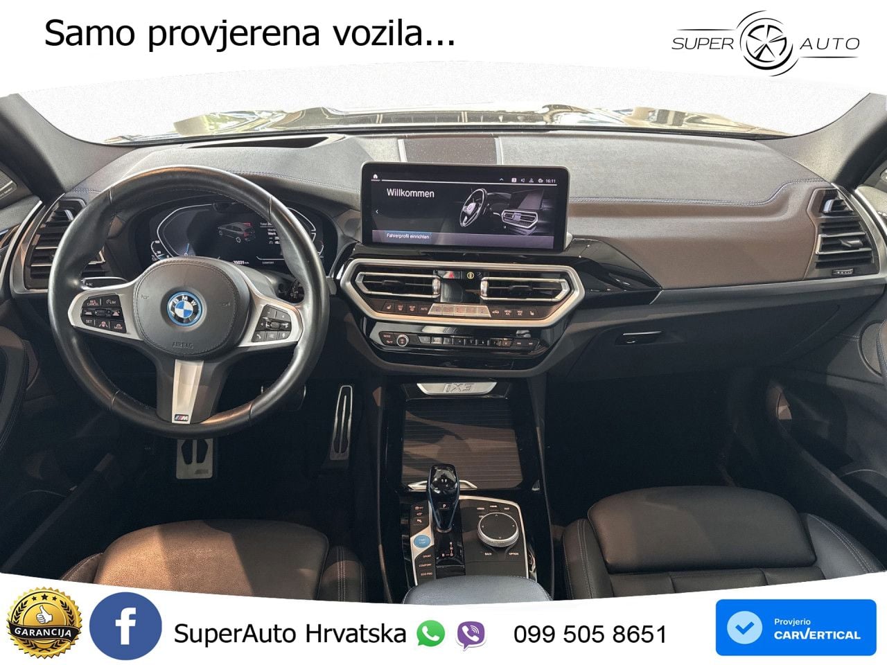 BMW iX3 80 kWh (286 KS) M Sport ACC+HEAD+GR SJED+360+PANO