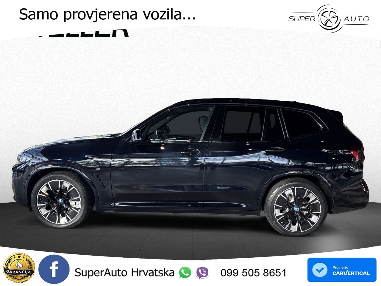 BMW iX3 80 kWh (286 KS) M Sport ACC+HEAD+GR SJED+360+PANO