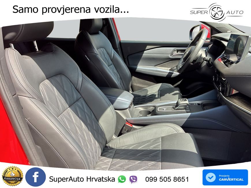 Nissan Qashqai 1.3 DIG-T (158 KS) Xtronic Tekna LED+GR SJED+ACC