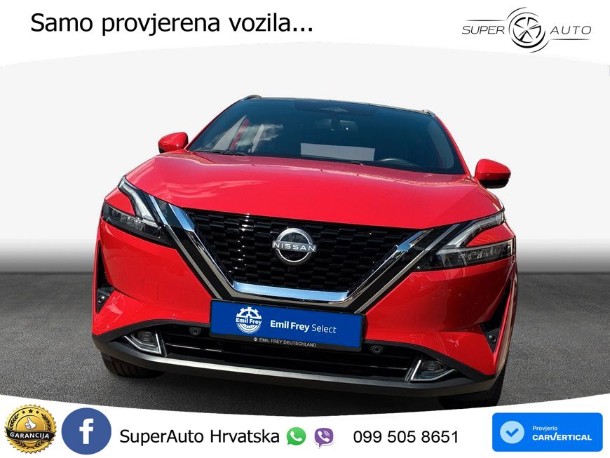 Nissan Qashqai 1.3 DIG-T (158 KS) Xtronic Tekna LED+GR SJED+ACC