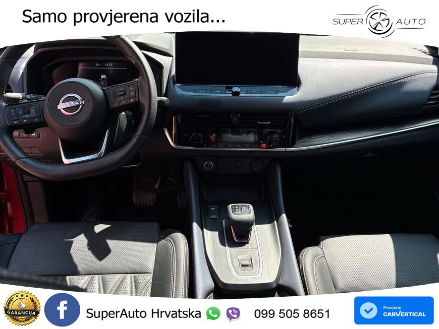 Nissan Qashqai 1.3 DIG-T (158 KS) Xtronic Tekna LED+GR SJED+ACC
