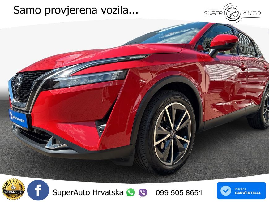 Nissan Qashqai 1.3 DIG-T (158 KS) Xtronic Tekna LED+GR SJED+ACC
