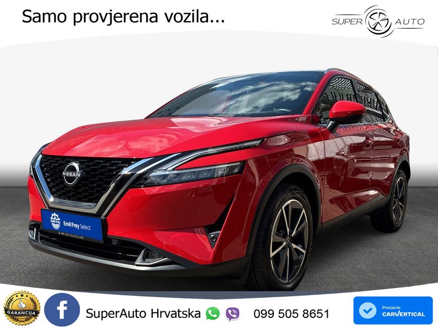 Nissan Qashqai 1.3 DIG-T (158 KS) Xtronic Tekna LED+GR SJED+ACC