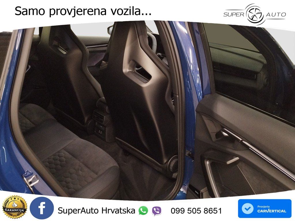 Audi RS3 Sedan 2.5 TFSI (400 KS) quattro S tronic LED+GR SJED+ACC