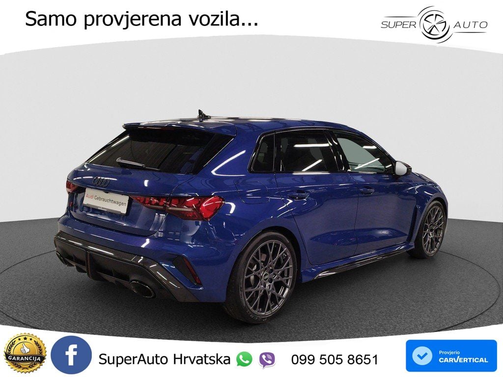 Audi RS3 Sedan 2.5 TFSI (400 KS) quattro S tronic LED+GR SJED+ACC