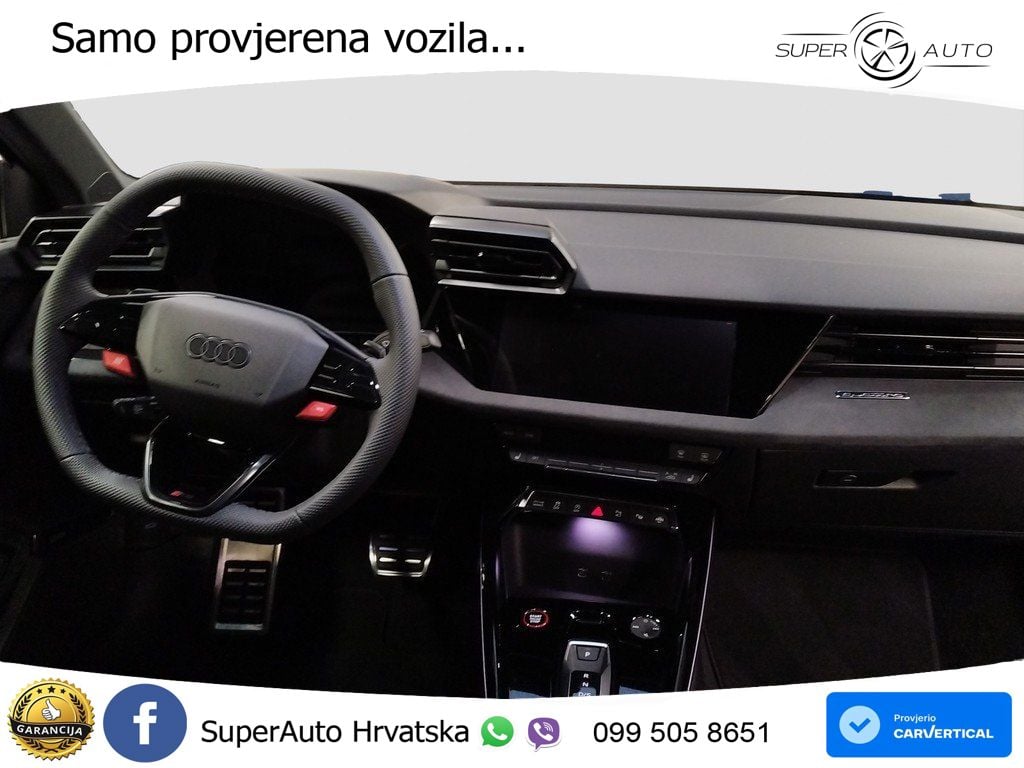 Audi RS3 Sedan 2.5 TFSI (400 KS) quattro S tronic LED+GR SJED+ACC