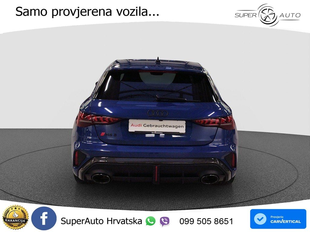 Audi RS3 Sedan 2.5 TFSI (400 KS) quattro S tronic LED+GR SJED+ACC