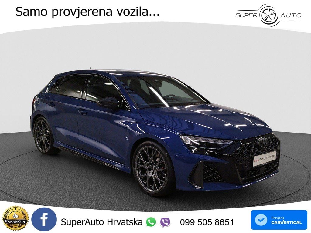 Audi RS3 Sedan 2.5 TFSI (400 KS) quattro S tronic LED+GR SJED+ACC
