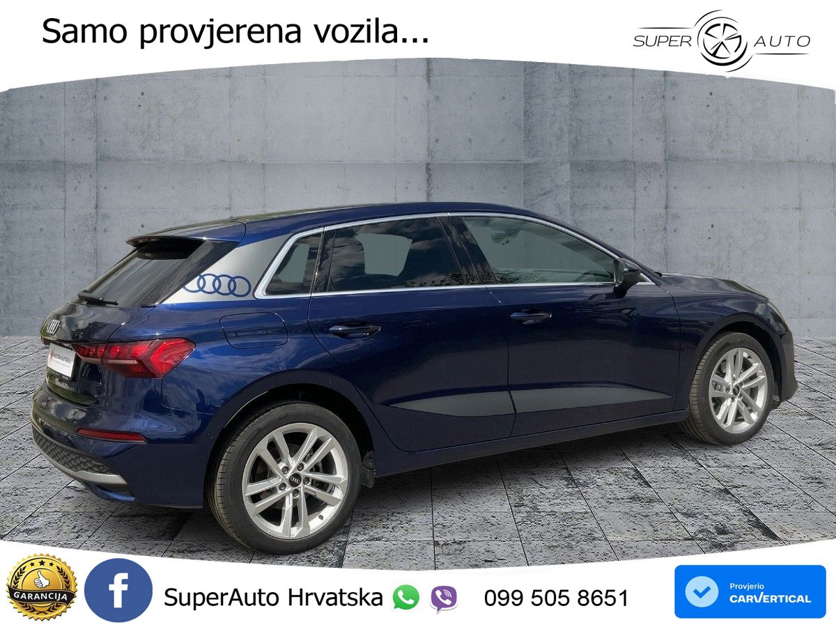 Audi A3 Sportback 40 TFSI e (204 KS) Plug-in Hybrid S tronic advanced LED+GR SJED+ACC