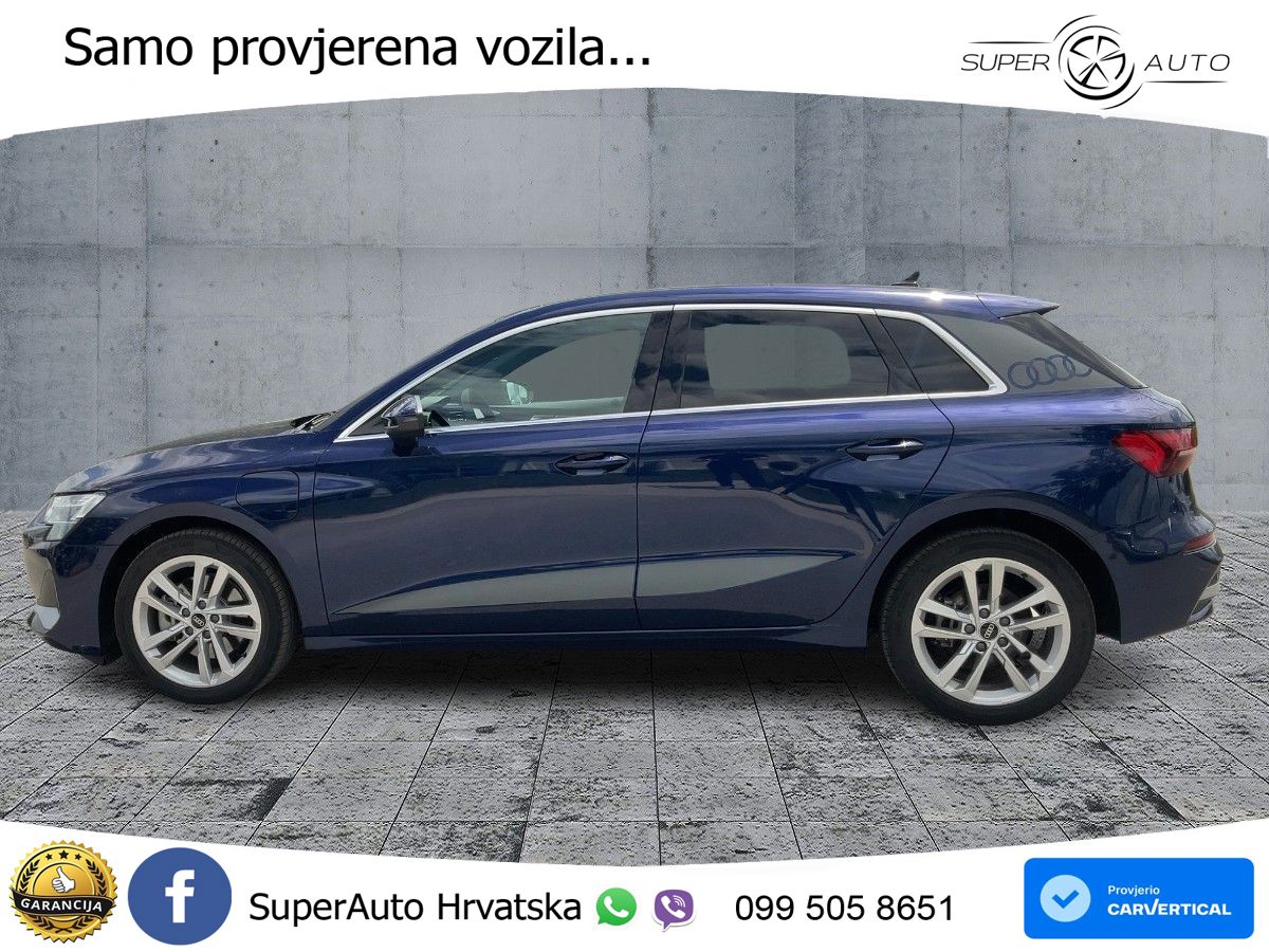 Audi A3 Sportback 40 TFSI e (204 KS) Plug-in Hybrid S tronic advanced LED+GR SJED+ACC