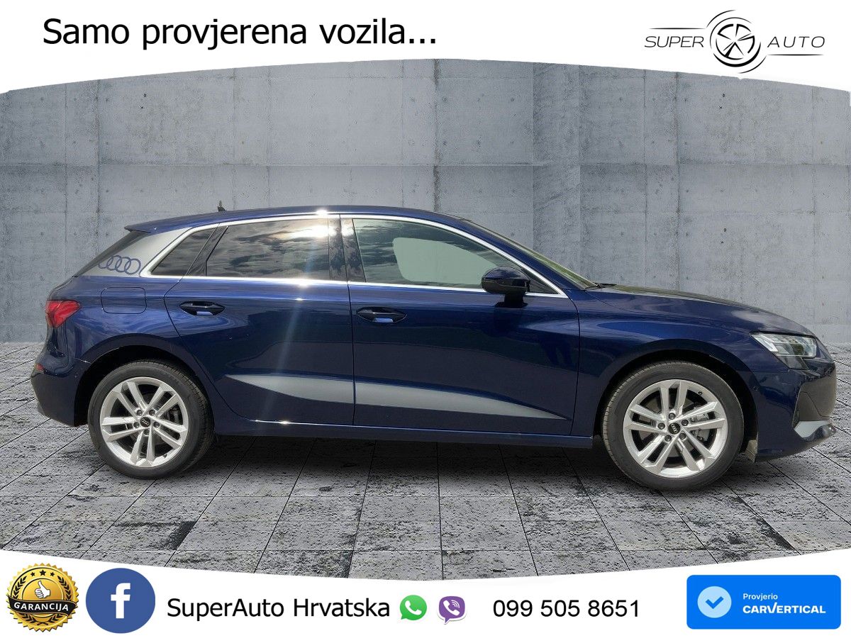 Audi A3 Sportback 40 TFSI e (204 KS) Plug-in Hybrid S tronic advanced LED+GR SJED+ACC