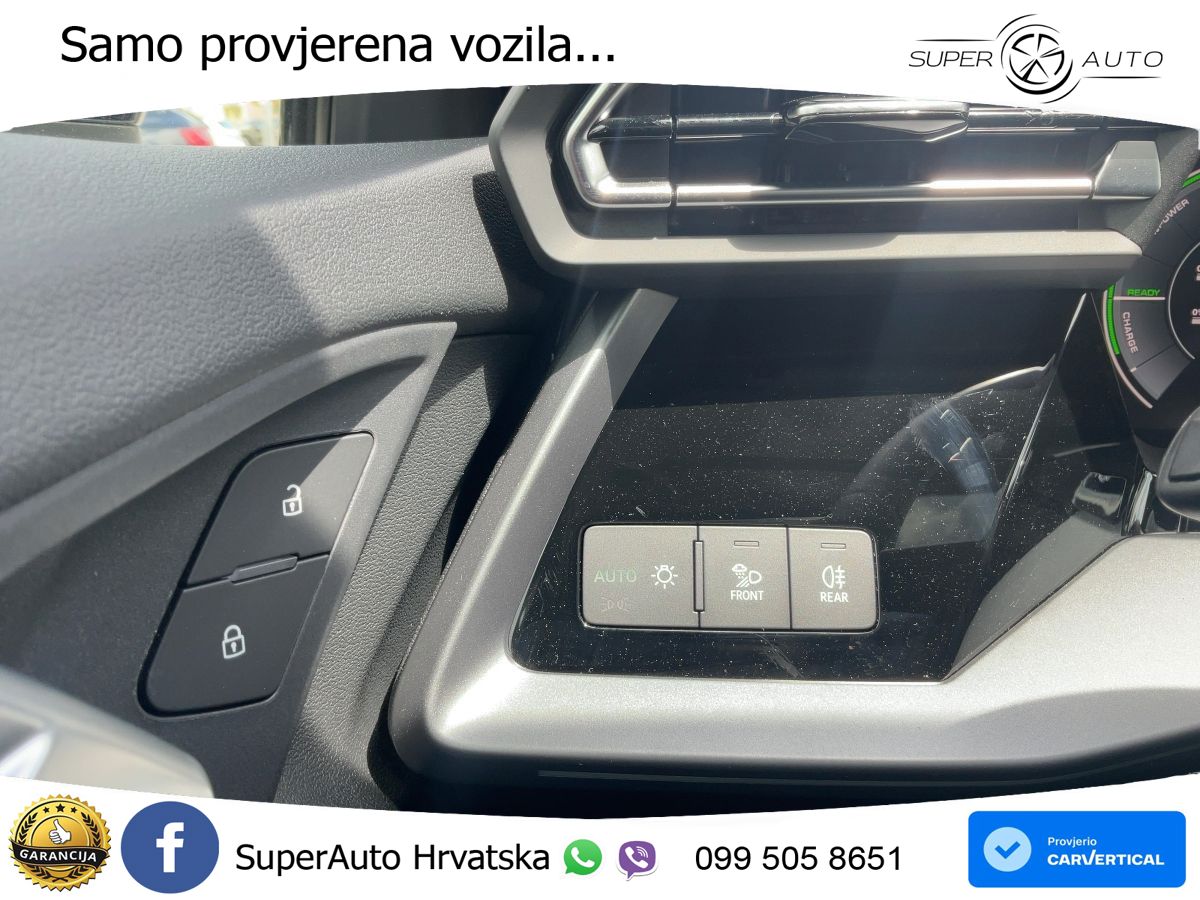 Audi A3 Sportback 40 TFSI e (204 KS) Plug-in Hybrid S tronic advanced LED+GR SJED+ACC