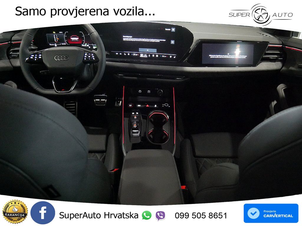 Audi A6 2.0 TDI (204 KS) quattro S tronic S line ZRAČNI+ACC+GR SJED+KAM+PANO