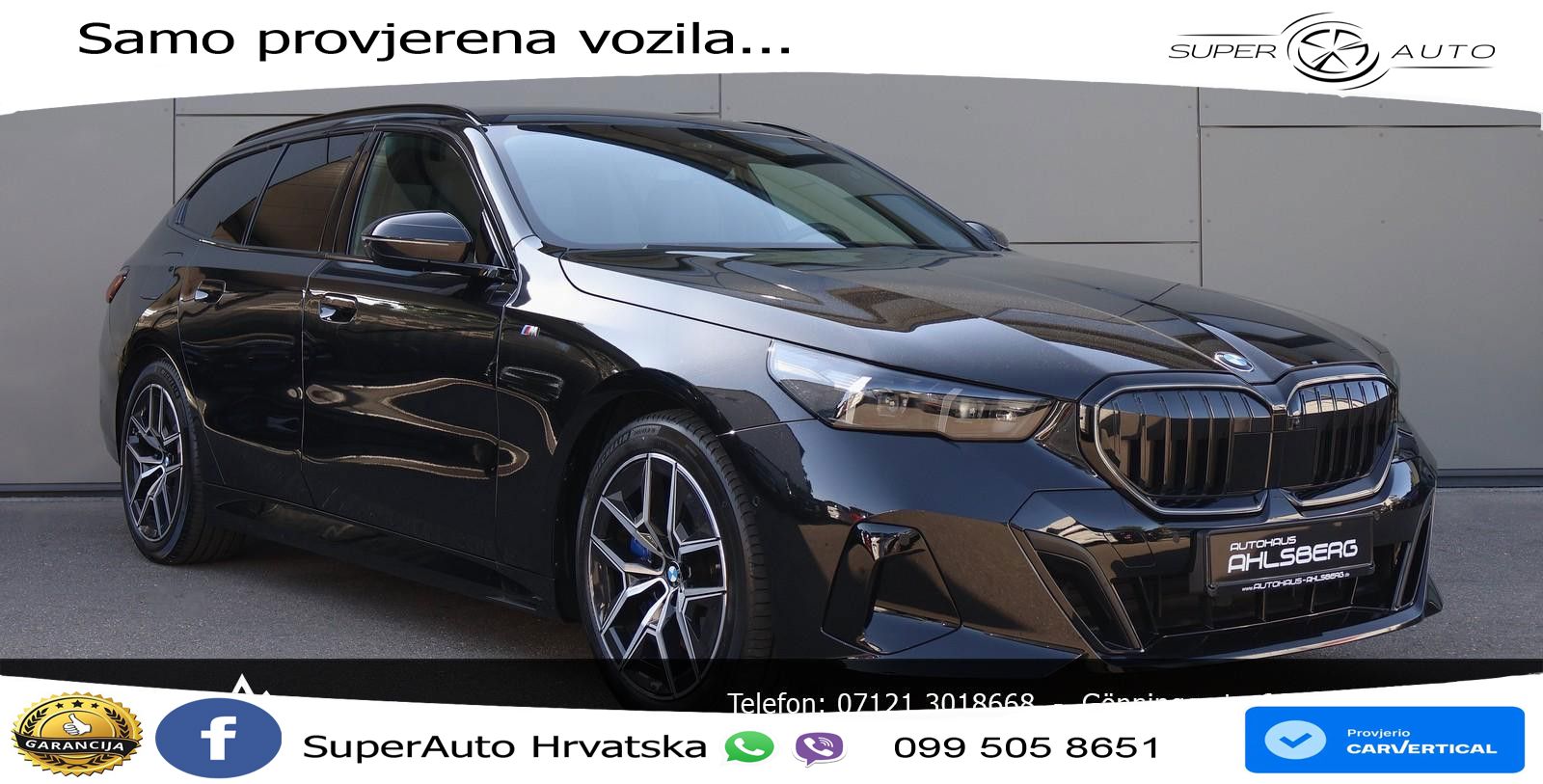 BMW 540d Touring (303 KS) xDrive Steptronic M Sport LED+GR SJED+ACC