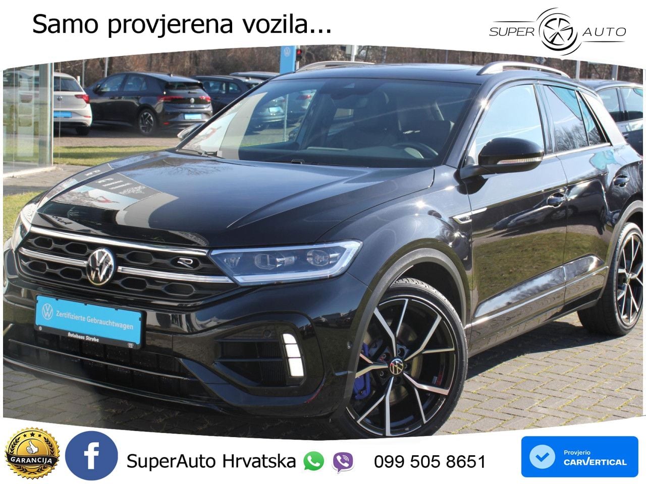 Volkswagen T-Roc I R 2.0 TSI (300 KS) OPF 4M DSG LED+GR SJED+ACC