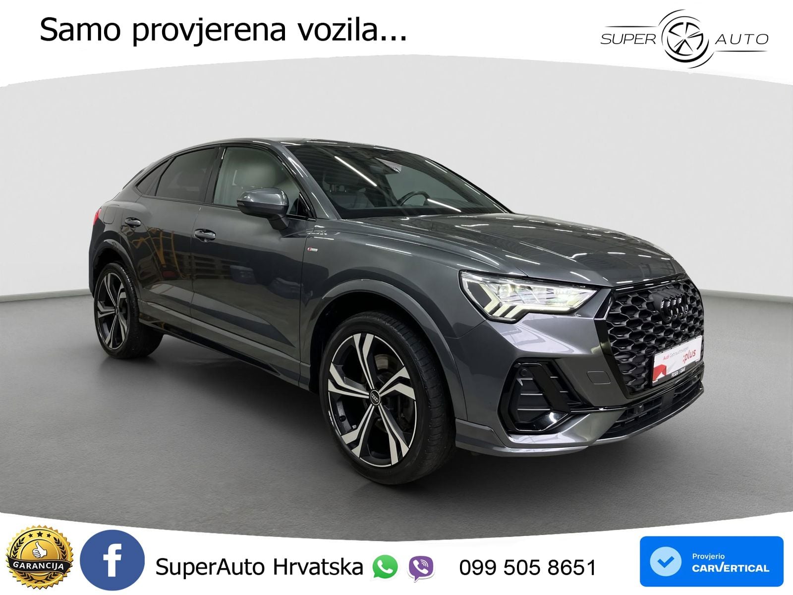Audi Q3 Sportback 45 TFSIe (245 KS) S tronic S line