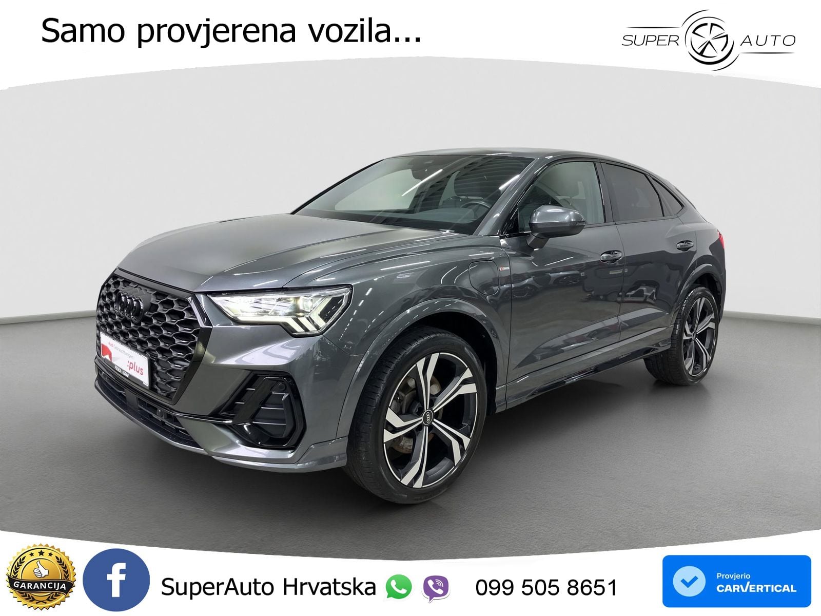 Audi Q3 Sportback 45 TFSIe (245 KS) S tronic S line