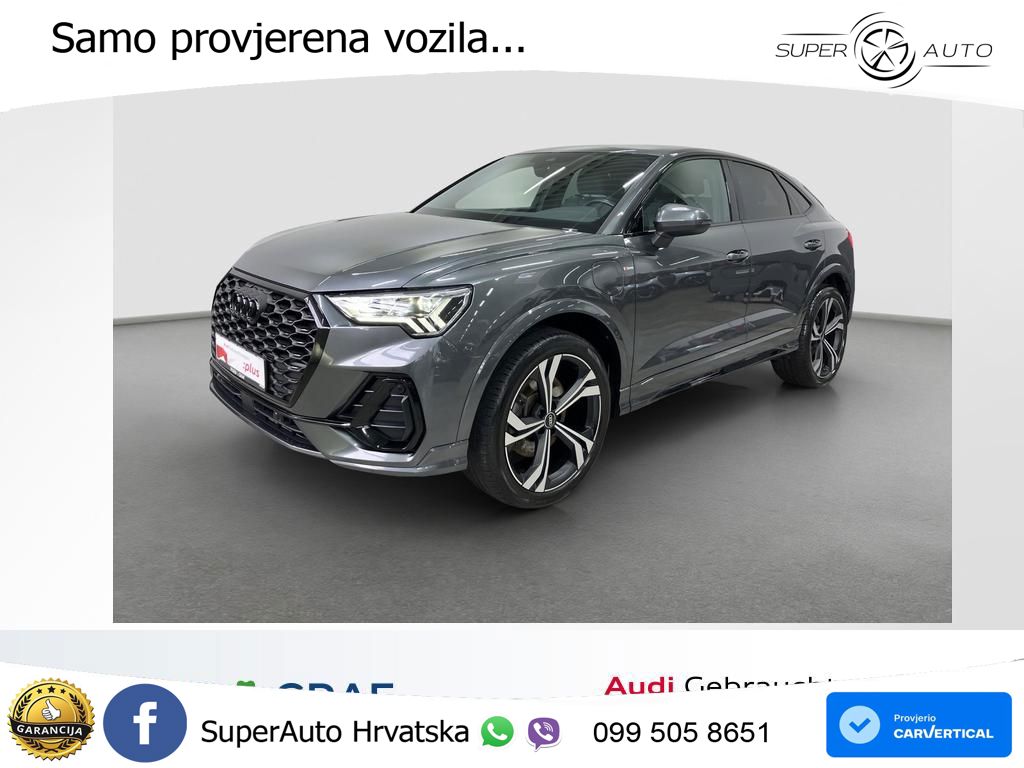 Audi Q3 Sportback 45 TFSIe (245 KS) S tronic S line