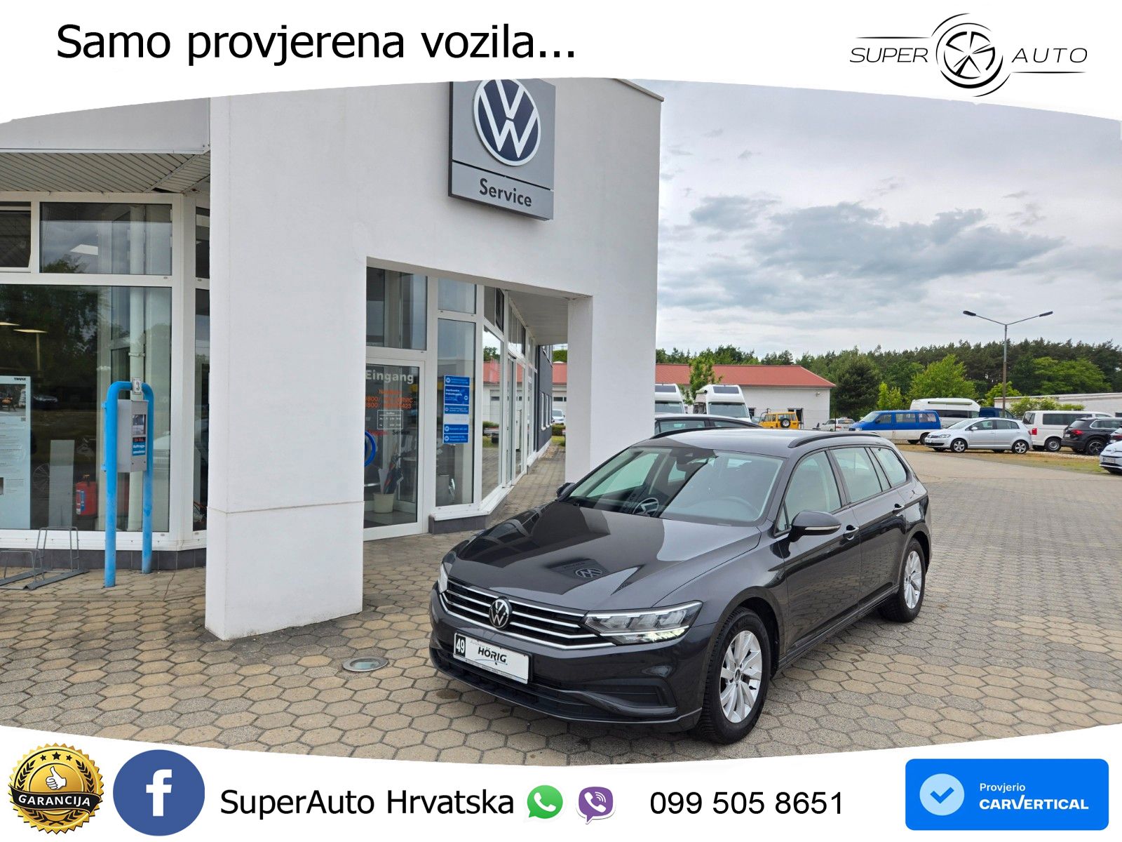 Volkswagen Passat Variant 2.0 TDI (122 KS) DSG LED+GR SJED+ACC