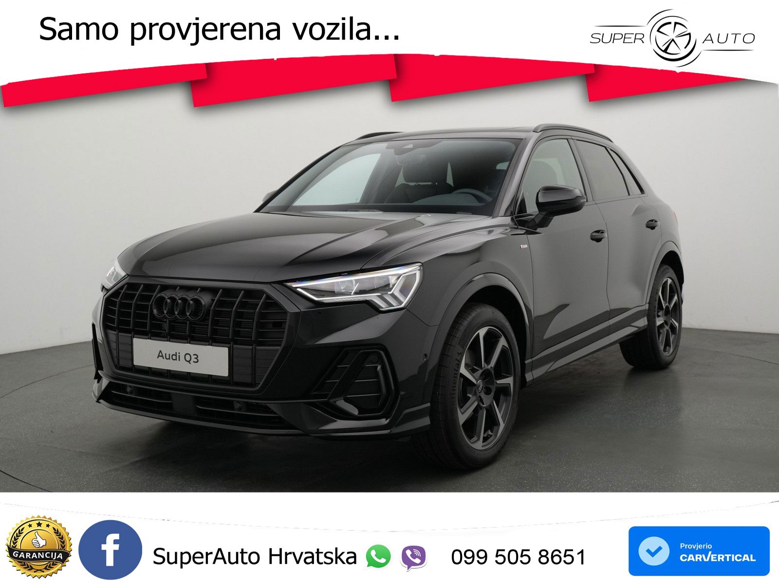 Audi Q3 1.5 TFSI (150 KS) S tronic S line LED+GR SJED+ACC