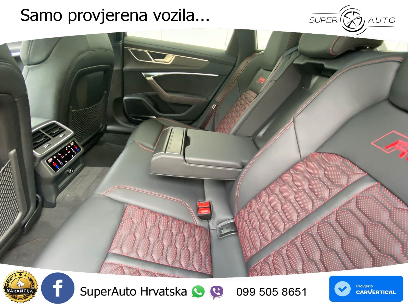 Audi RS6 Avant 4.0 TFSI V8 performance (630 KS)  quattro tiptronic LED+GR SJED+ACC