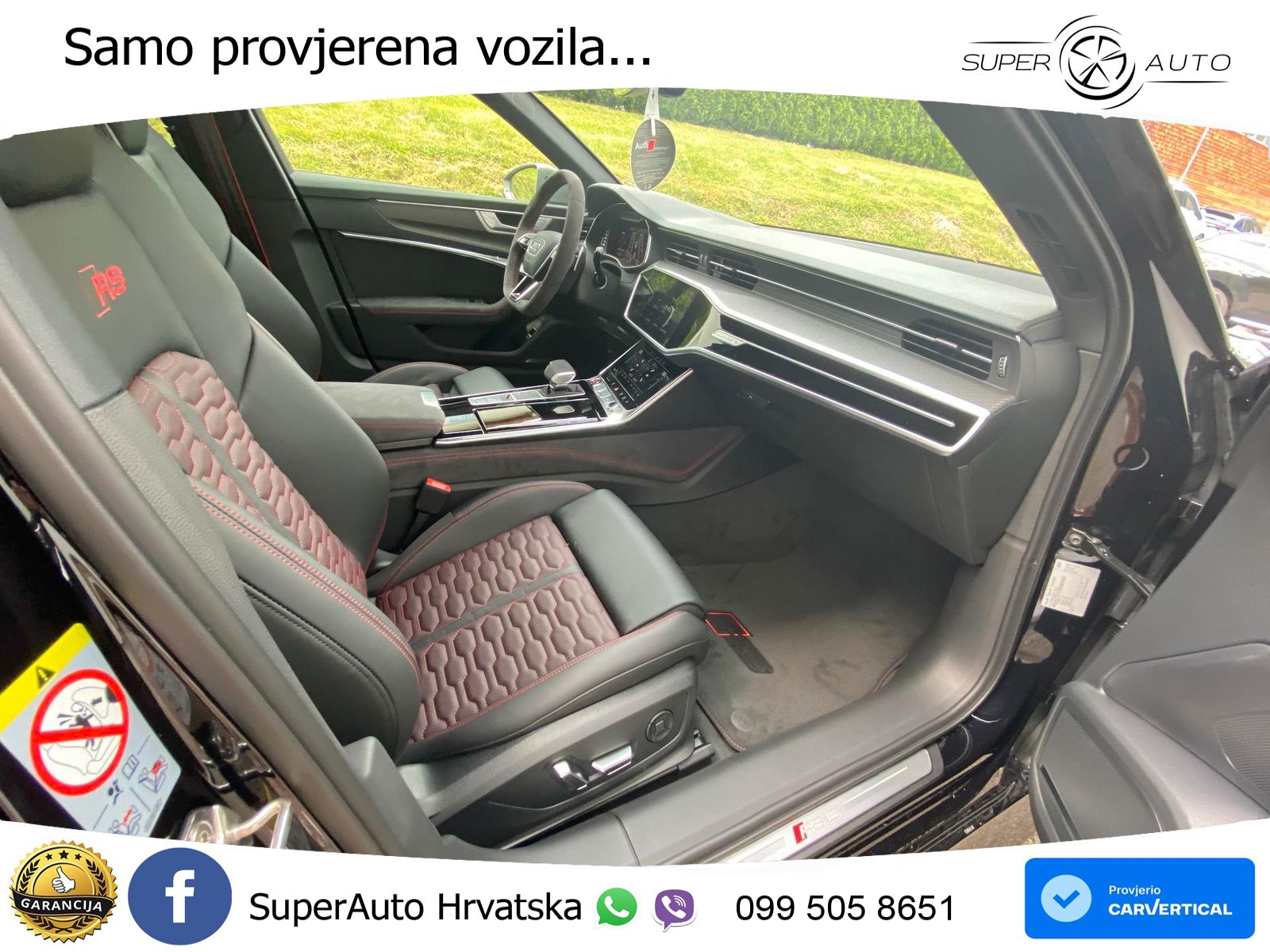 Audi RS6 Avant 4.0 TFSI V8 performance (630 KS)  quattro tiptronic LED+GR SJED+ACC