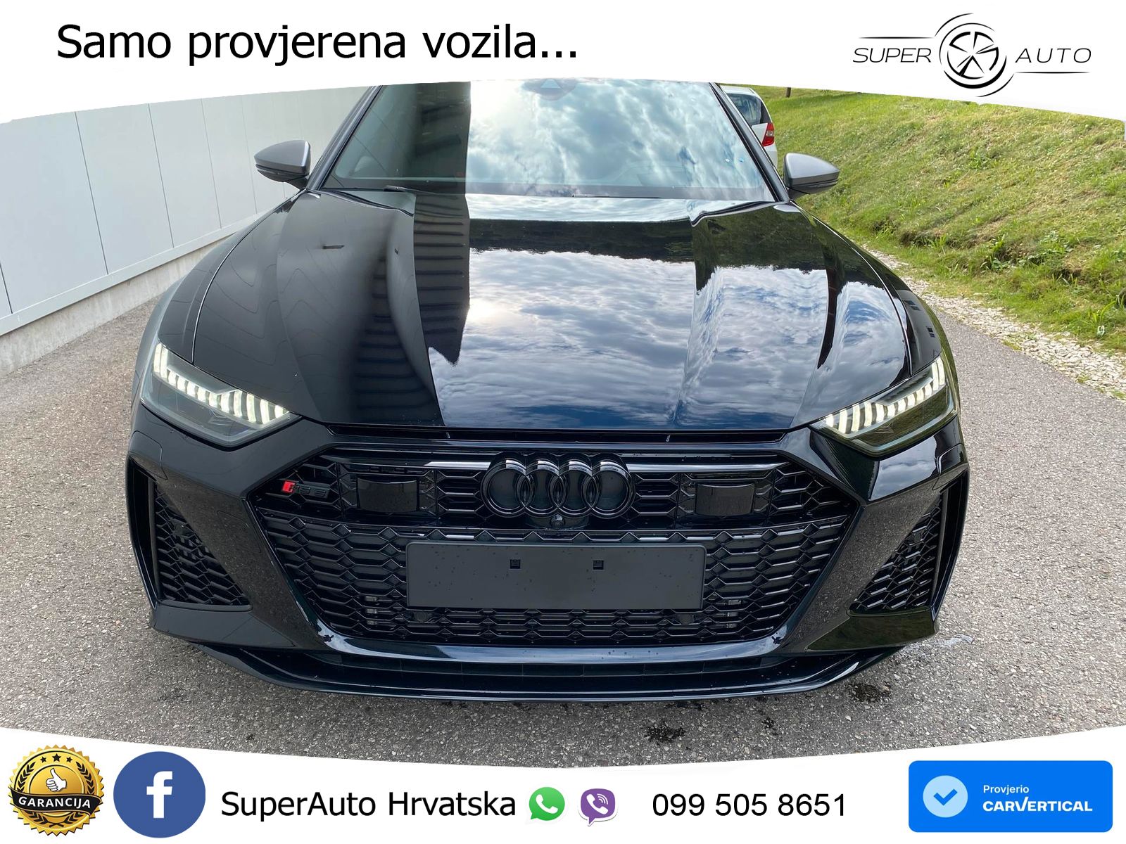 Audi RS6 Avant 4.0 TFSI V8 performance (630 KS)  quattro tiptronic LED+GR SJED+ACC