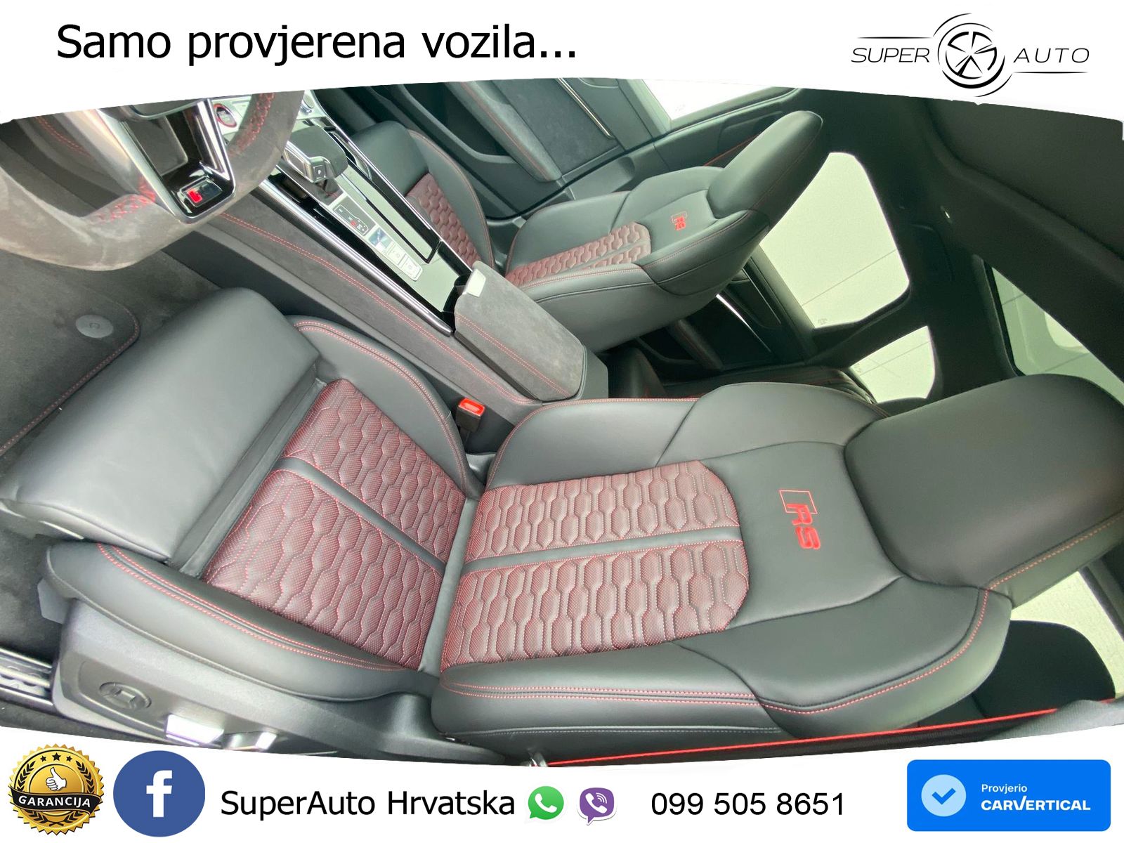 Audi RS6 Avant 4.0 TFSI V8 performance (630 KS)  quattro tiptronic LED+GR SJED+ACC