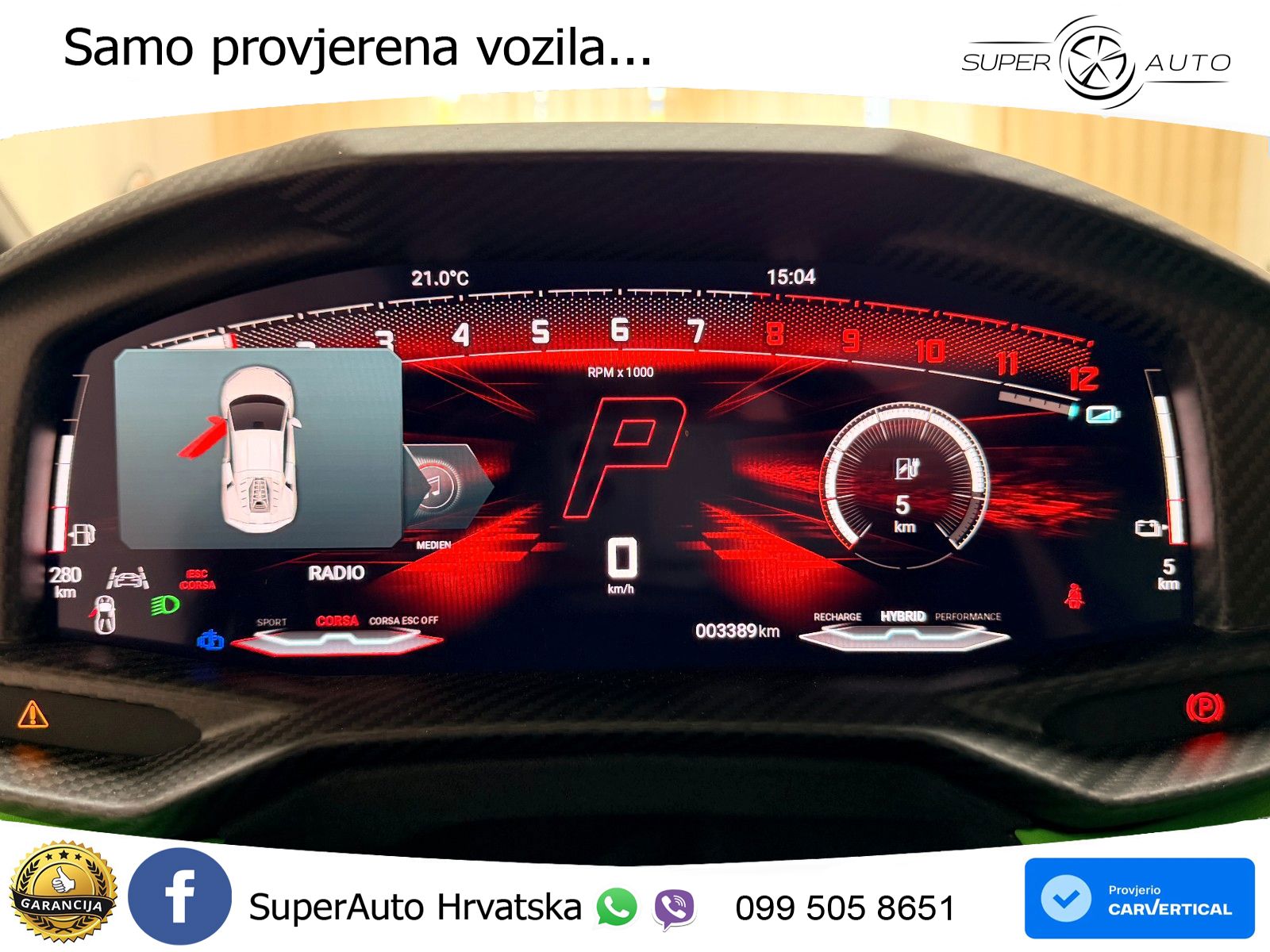 Lamborghini Temerario 4.0 V8 (920 KS) HPEV e-4WD DCT LED+ACC
