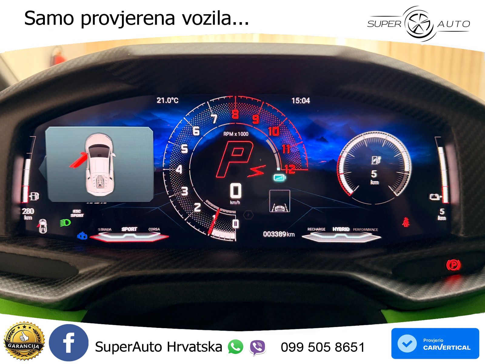 Lamborghini Temerario 4.0 V8 (920 KS) HPEV e-4WD DCT LED+ACC