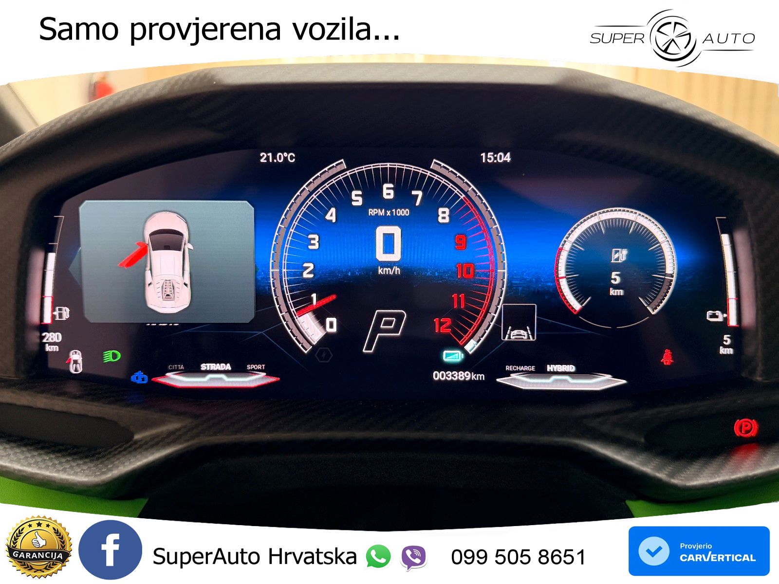 Lamborghini Temerario 4.0 V8 (920 KS) HPEV e-4WD DCT LED+ACC