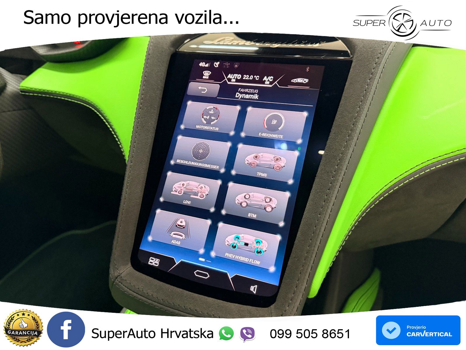 Lamborghini Temerario 4.0 V8 (920 KS) HPEV e-4WD DCT LED+ACC