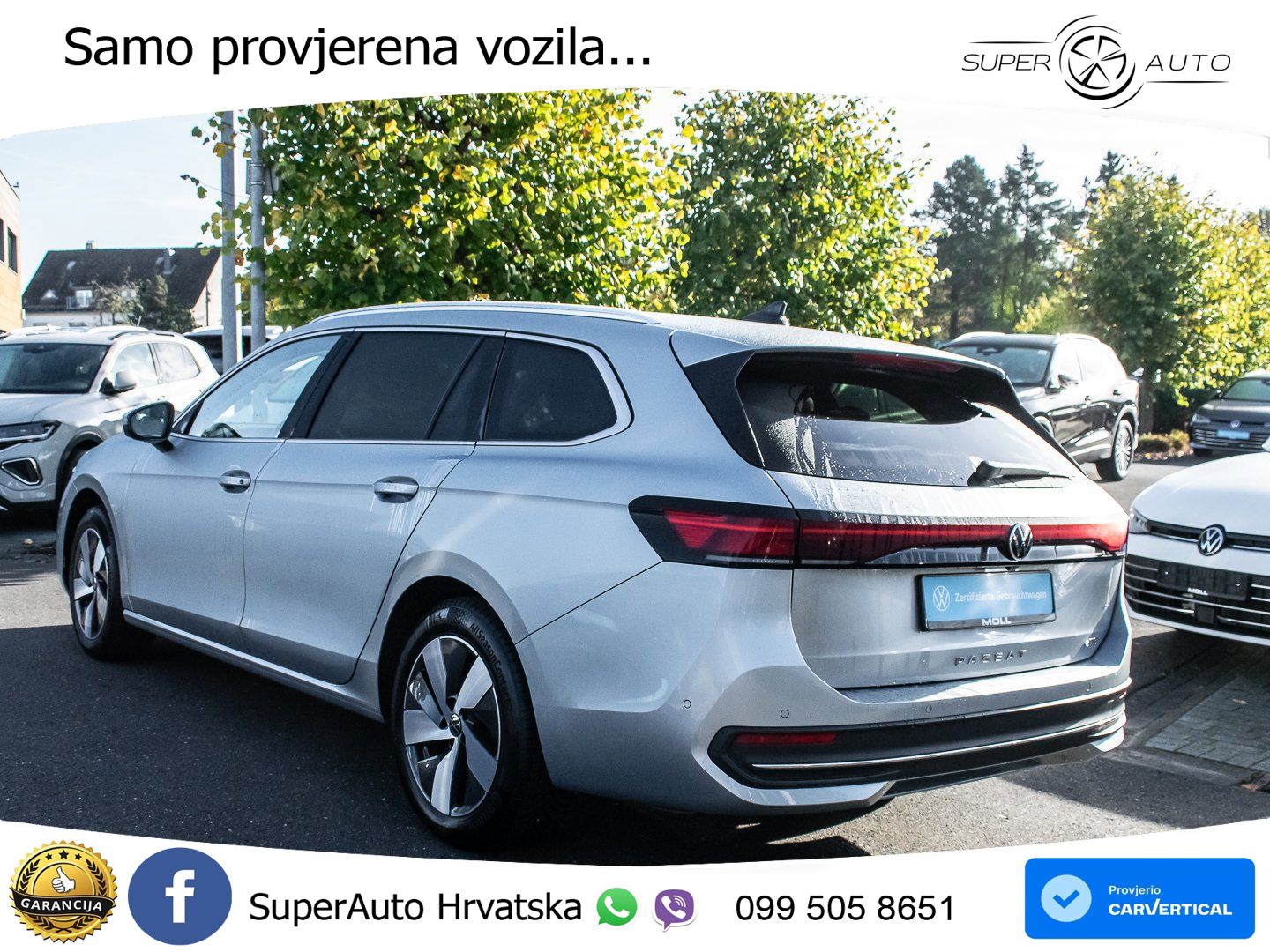Volkswagen Passat Variant 1.5 eTSI (150 KS) DSG Business LED+GR SJED+ACC