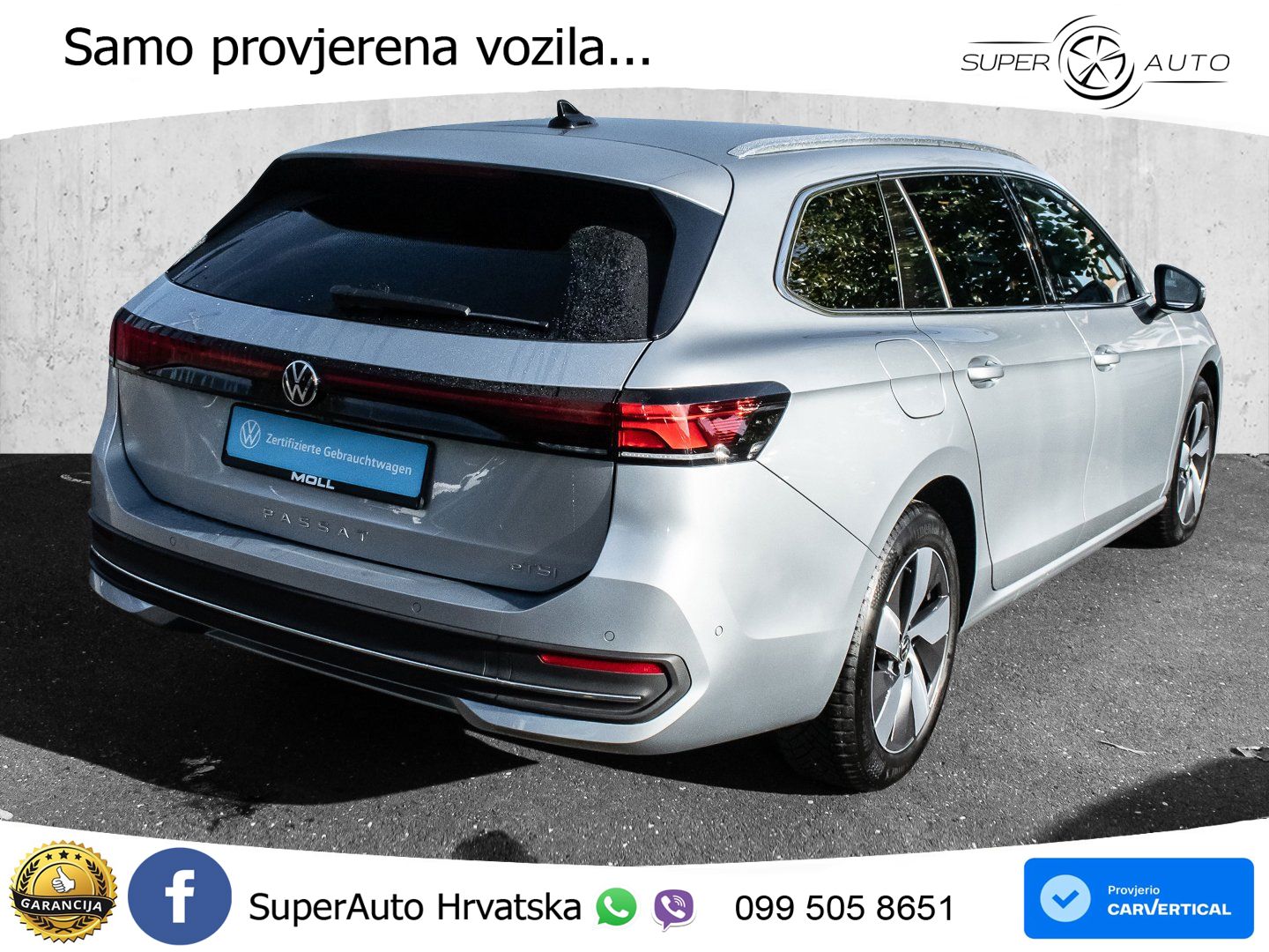 Volkswagen Passat Variant 1.5 eTSI (150 KS) DSG Business LED+GR SJED+ACC