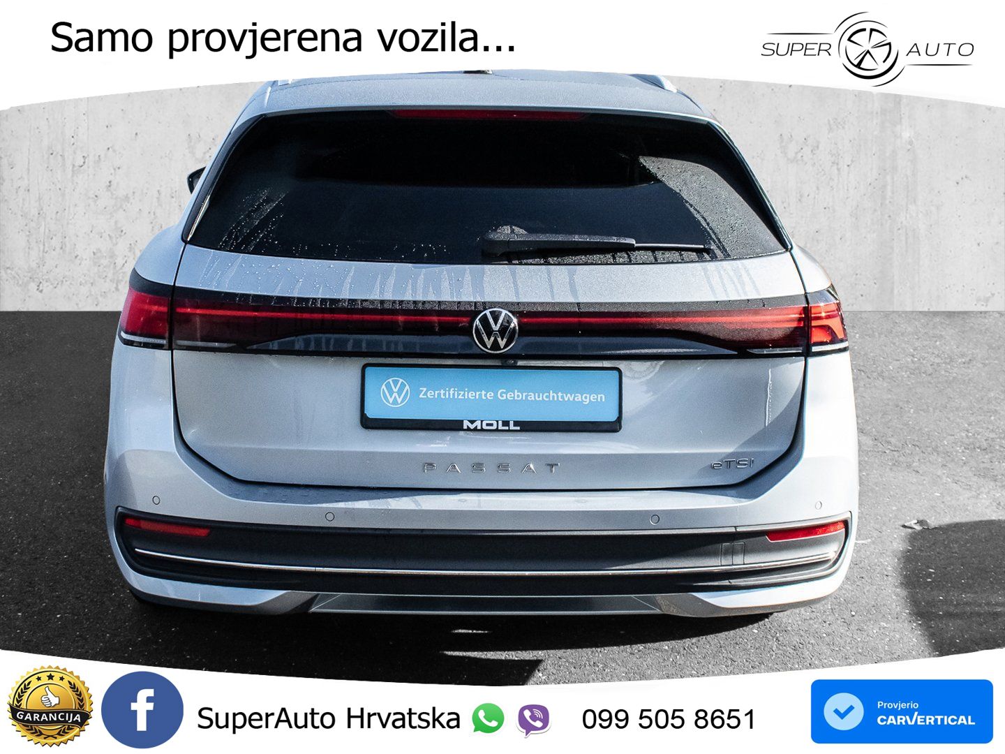 Volkswagen Passat Variant 1.5 eTSI (150 KS) DSG Business LED+GR SJED+ACC