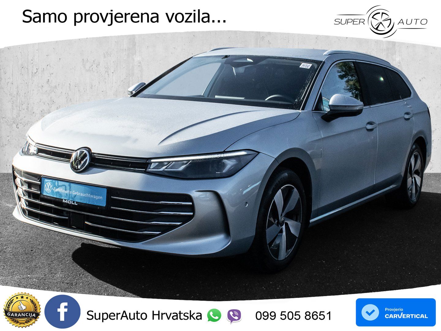 Volkswagen Passat Variant 1.5 eTSI (150 KS) DSG Business LED+GR SJED+ACC