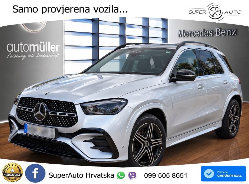 Mercedes GLE 450d (367 KS) EQ Boost 4MATIC 9G-TRONIC AMG ACC+HEAD+4xGR SJED+360+PANO