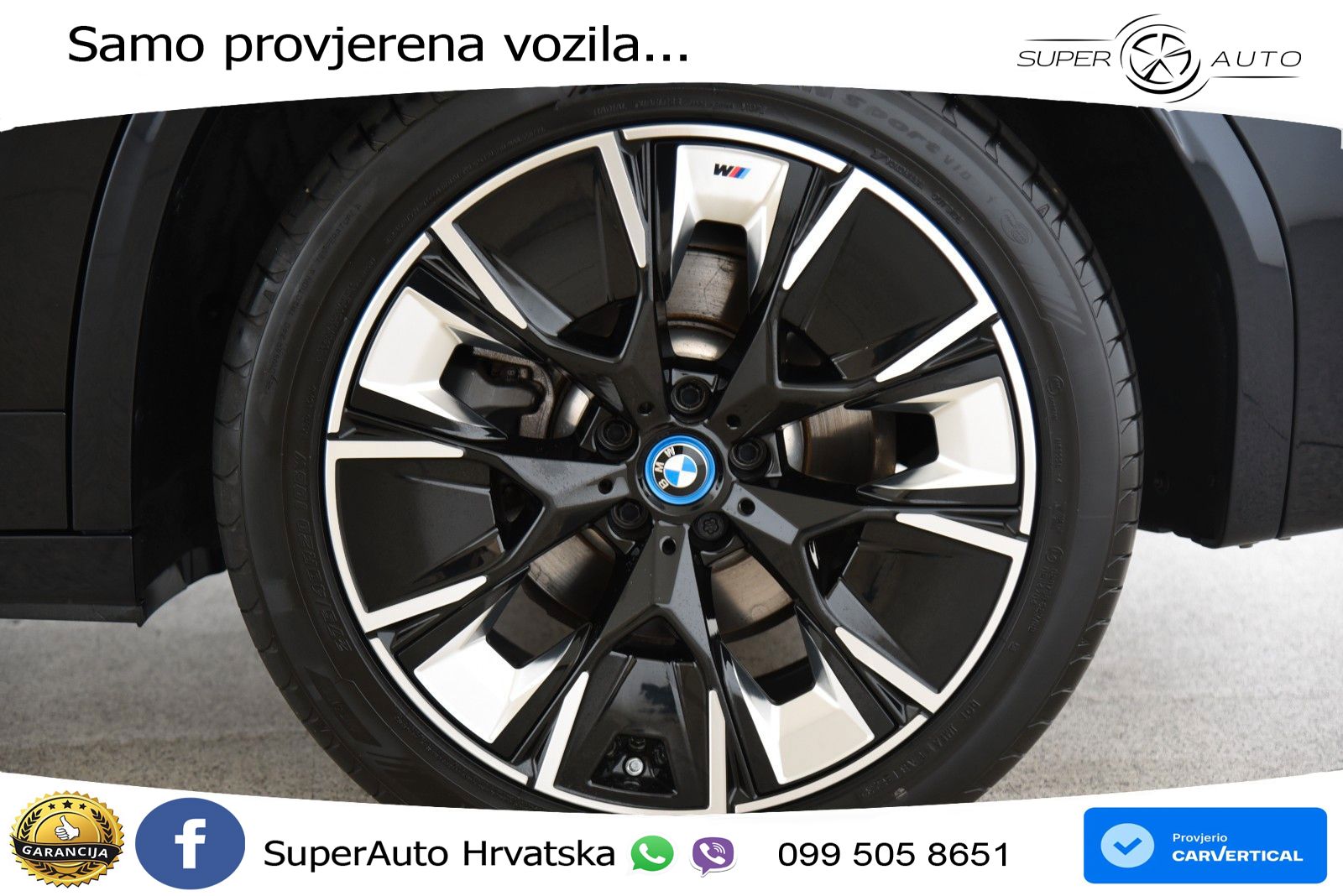 BMW iX3 80 kWh (286 KS) M Sport LED+GR SJED+ACC