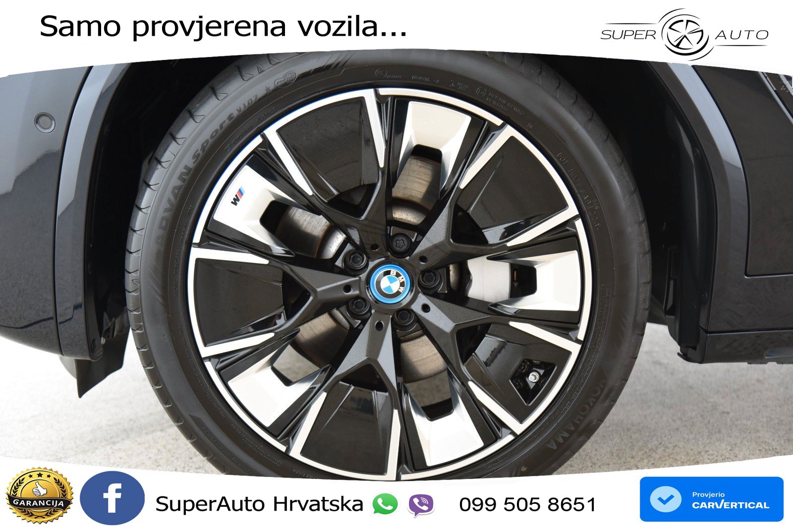 BMW iX3 80 kWh (286 KS) M Sport LED+GR SJED+ACC