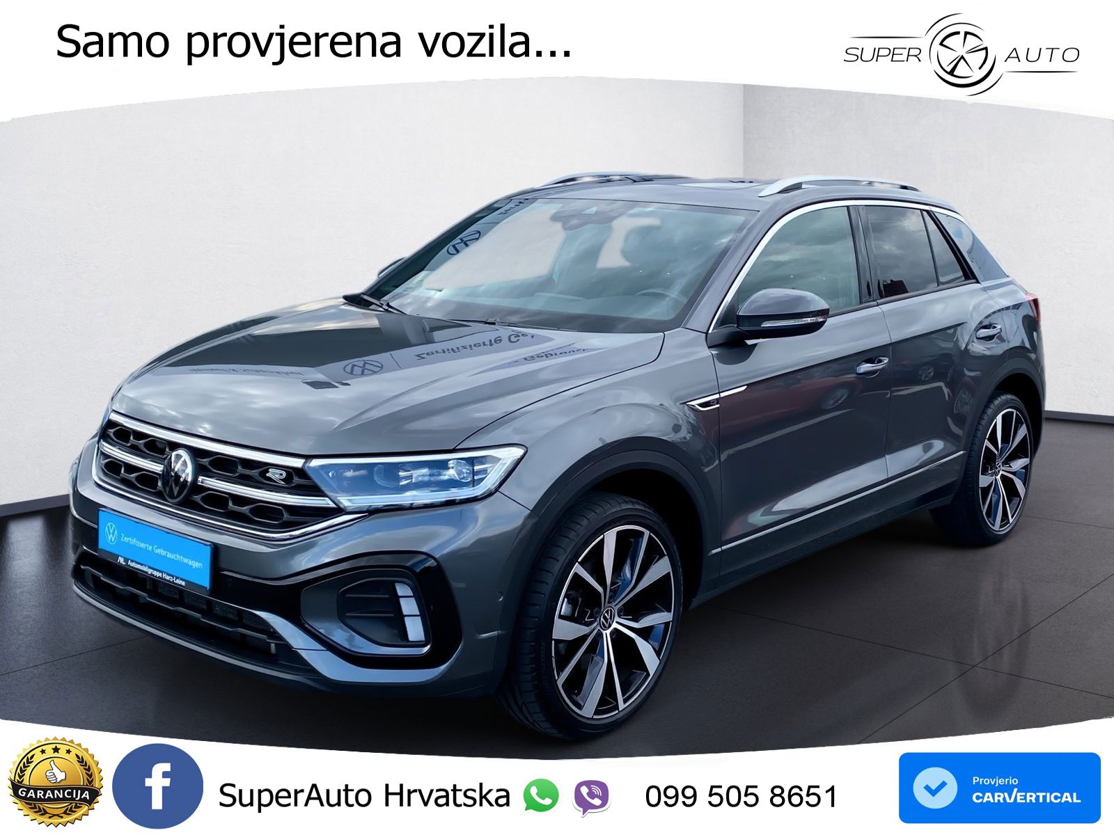 Volkswagen T-Roc I 2.0 TSI (190 KS) 4M DSG LED+GR SJED+ACC