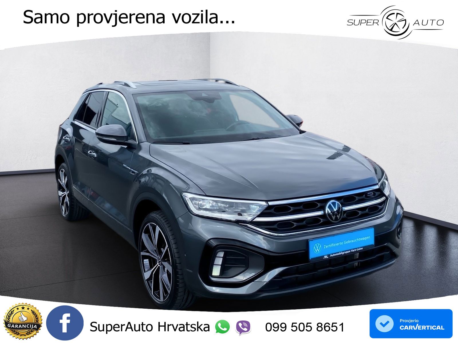 Volkswagen T-Roc I 2.0 TSI (190 KS) 4M DSG LED+GR SJED+ACC
