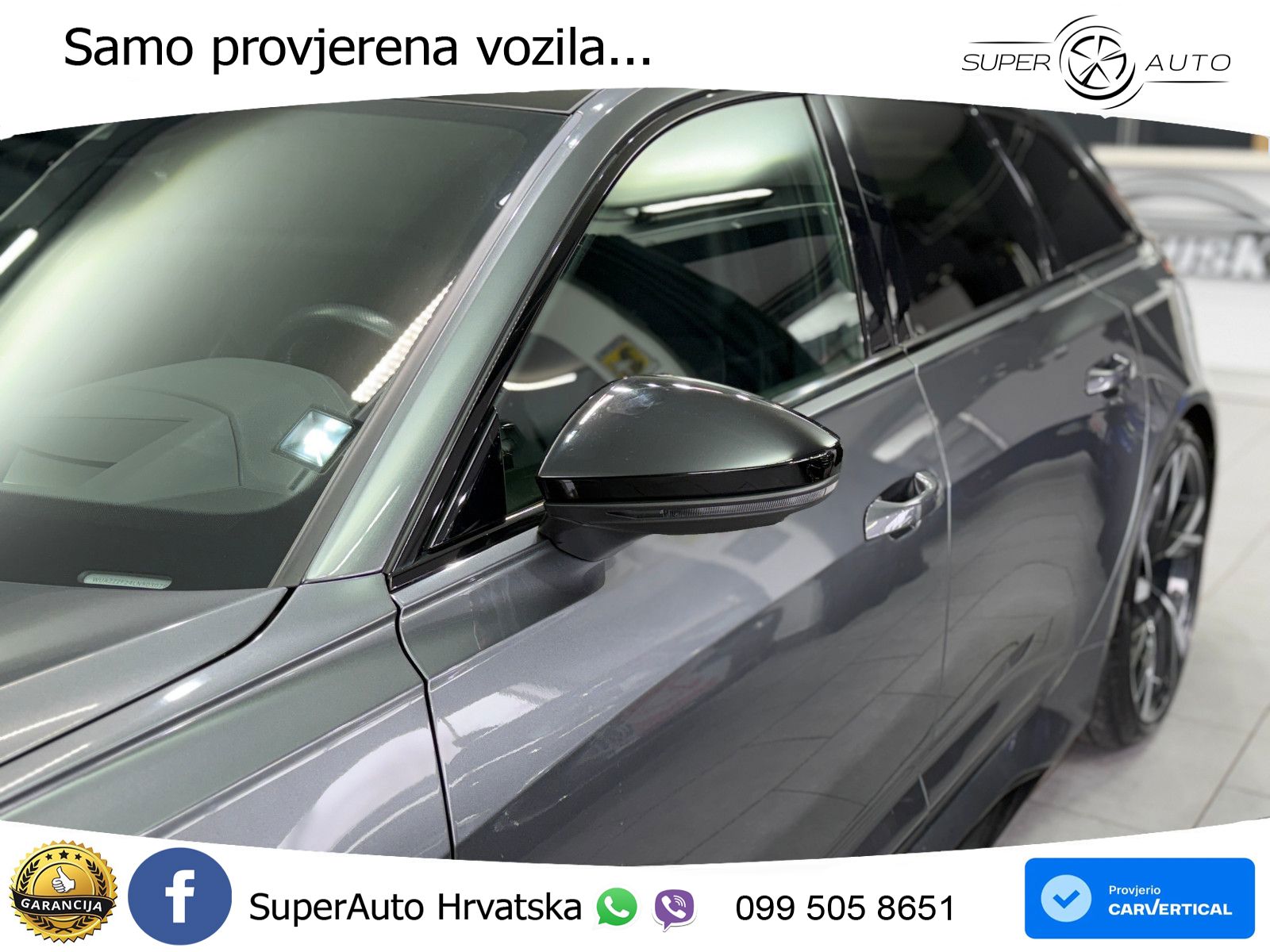 Audi RS6 Avant 4.0 TFSI V8 (600 KS) quattro Tiptronic LED+GR SJED+ACC