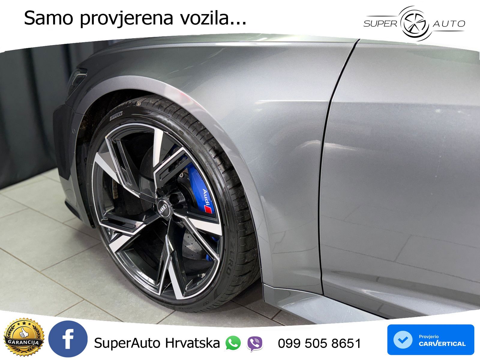 Audi RS6 Avant 4.0 TFSI V8 (600 KS) quattro Tiptronic LED+GR SJED+ACC
