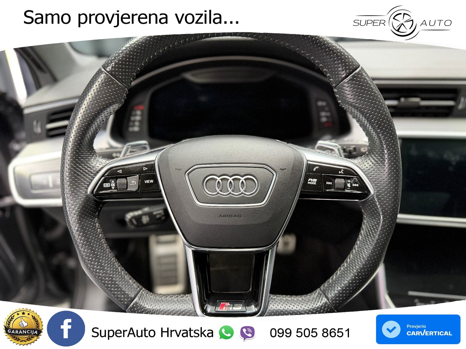 Audi RS6 Avant 4.0 TFSI V8 (600 KS) quattro Tiptronic LED+GR SJED+ACC