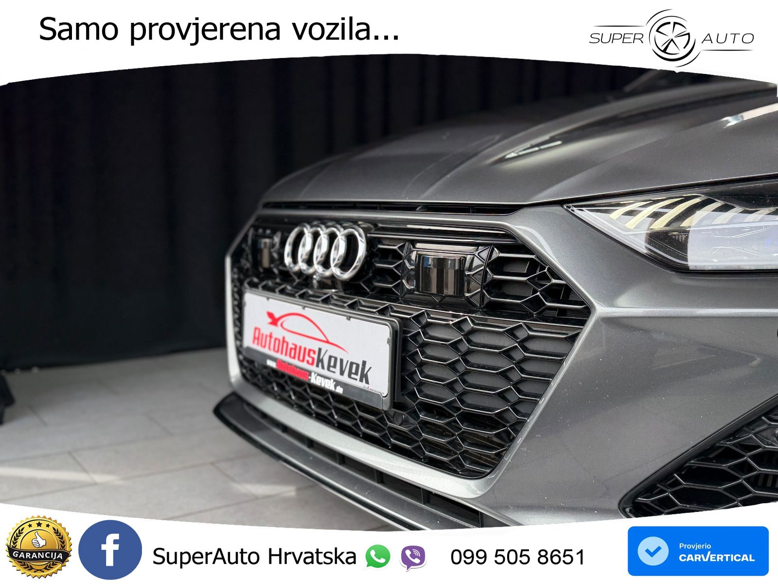 Audi RS6 Avant 4.0 TFSI V8 (600 KS) quattro Tiptronic LED+GR SJED+ACC